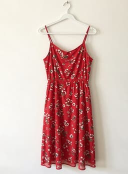 Vestido floral — foto original